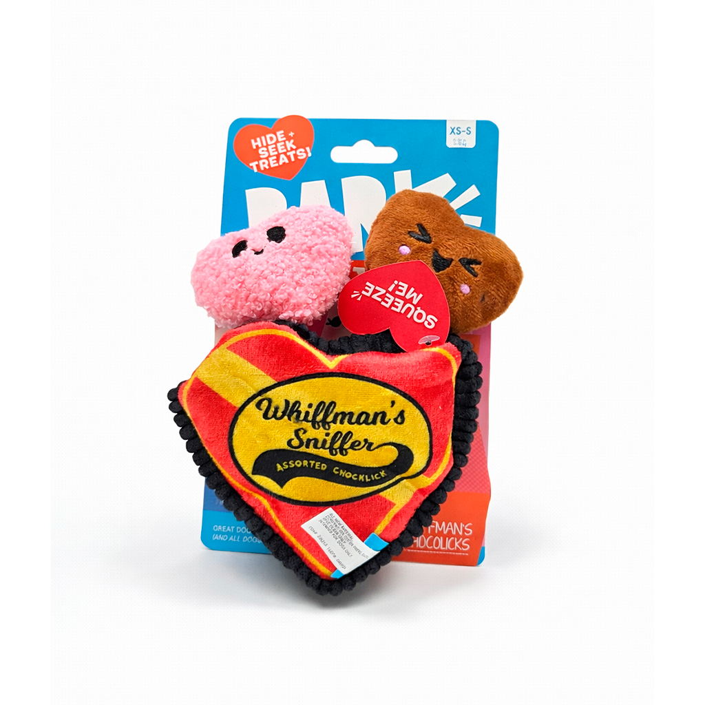 BARK JUGUETES 3 PCS FIG. CORAZ