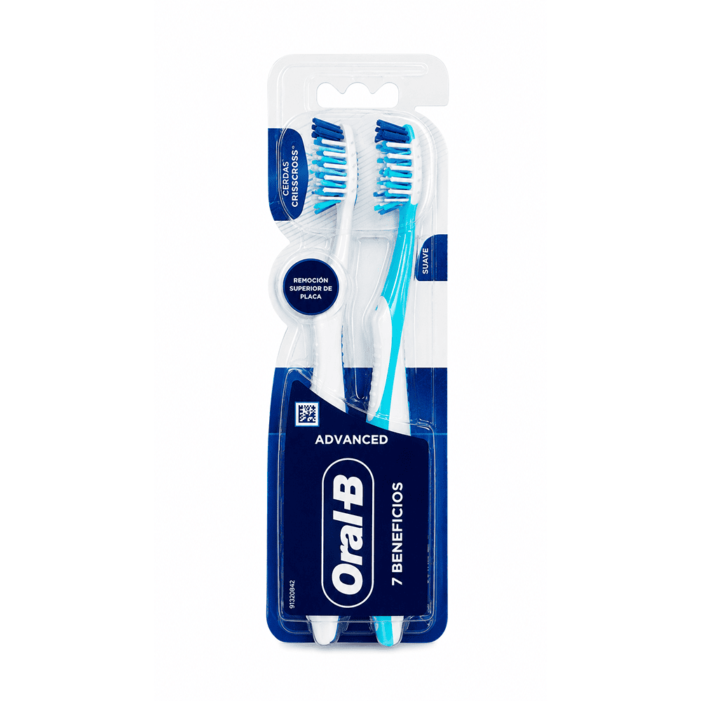 ORAL-B CEPILLOS DENTALES 2 PCS