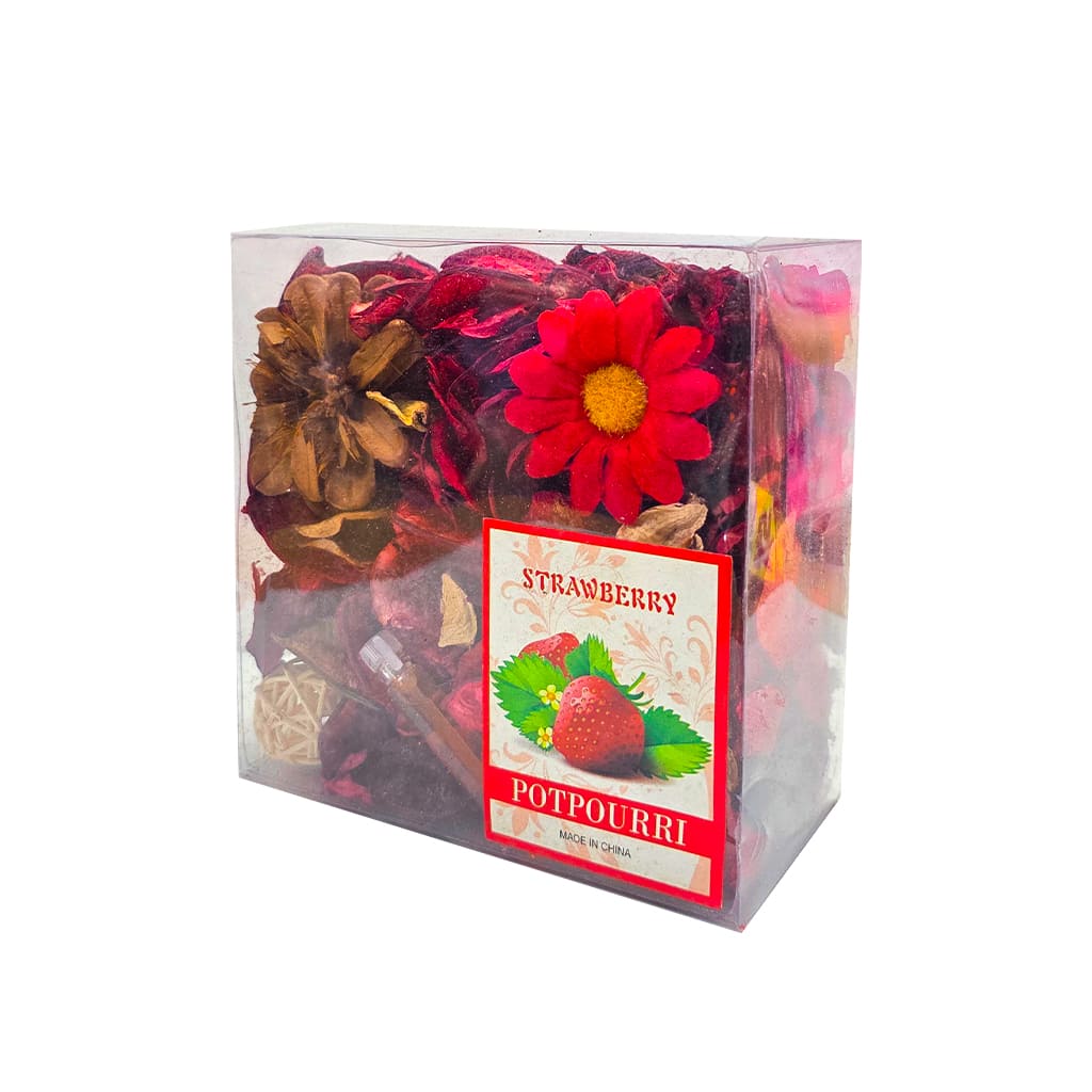 POTPOURRI EN CAJA TRANSP. PLAS