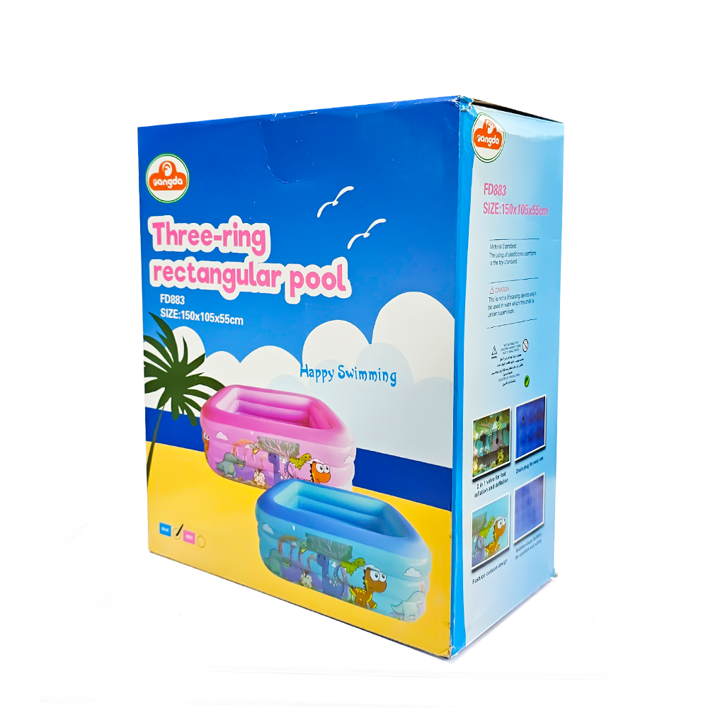 ANGDA PISCINA INFLABLE RECT. 3