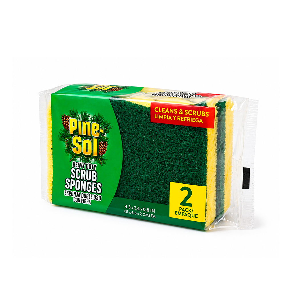 PINE SOL  SET D/ ESPONJAS DOBL