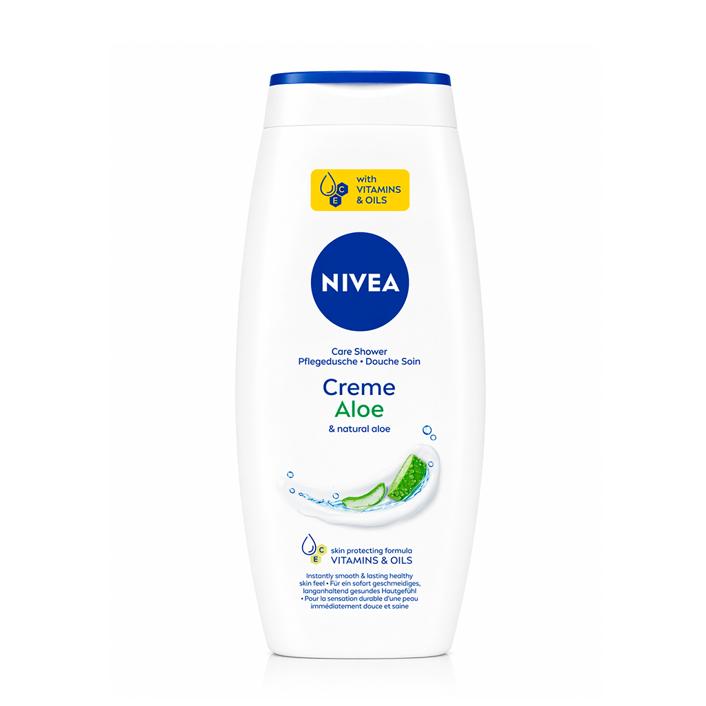 NIVEA BODY WASH GEL ALOE 750 M