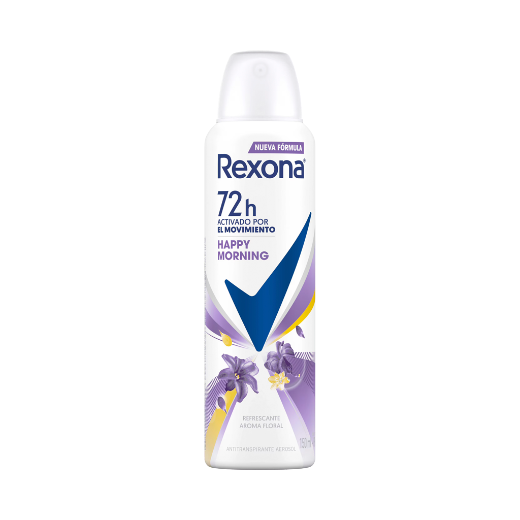 REXONA SPRAY P/DAMA HAPPY MORNING