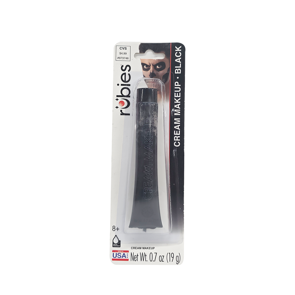MAQUILLAJE CREMA NEGRA LAVABLE