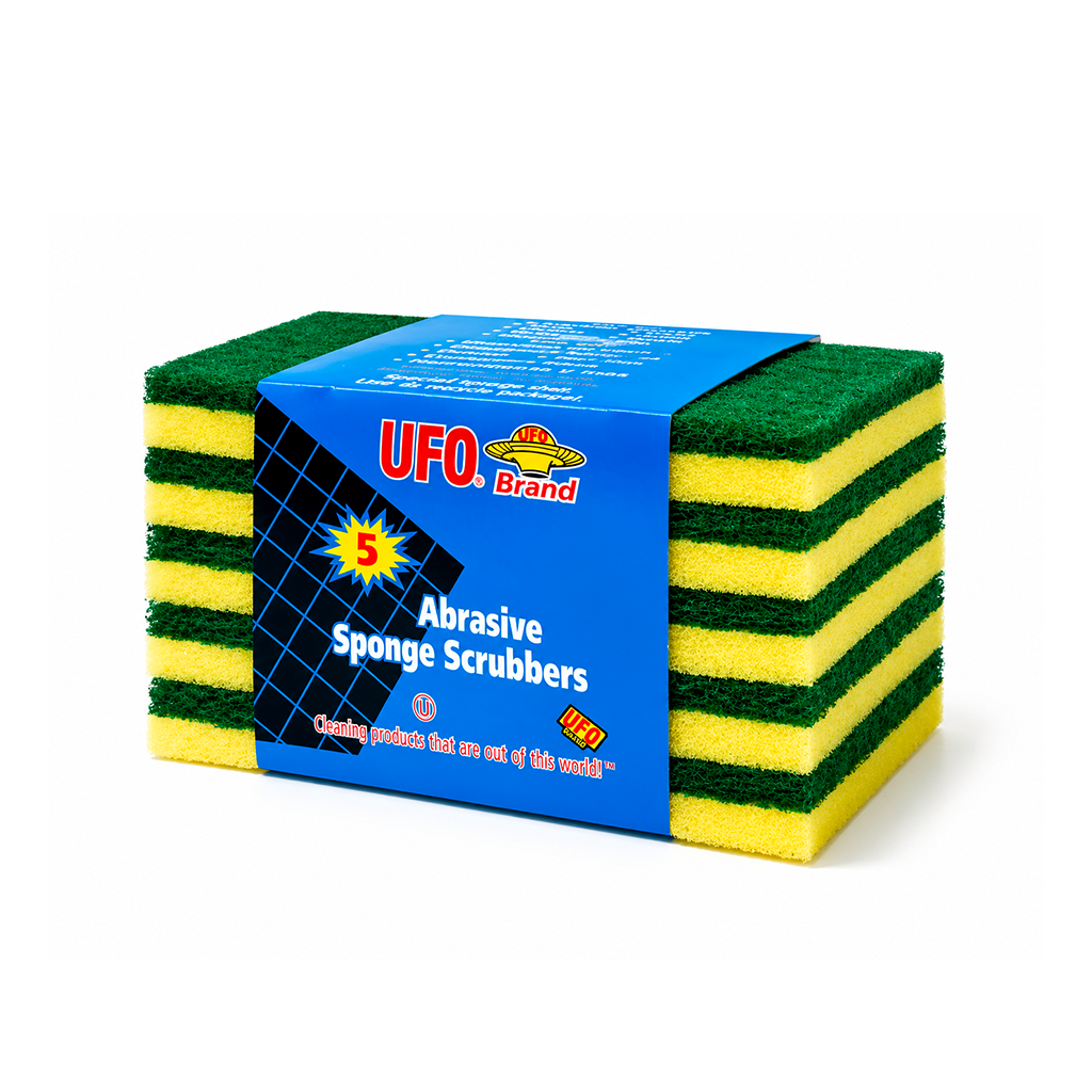 UFO PASTE ESPONJA P/TRASTOS 5 