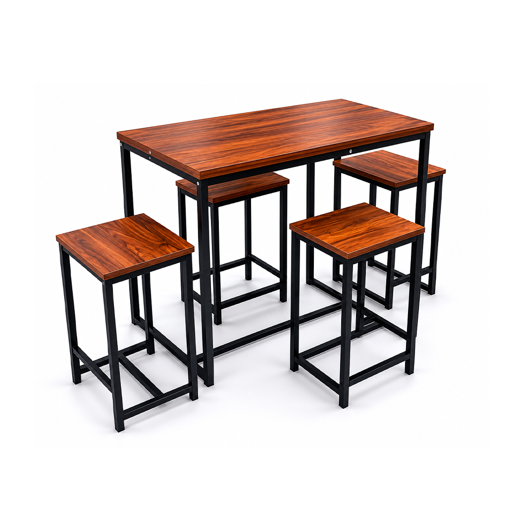 JUEGO D/COMEDOR MODERNO 5 PCS