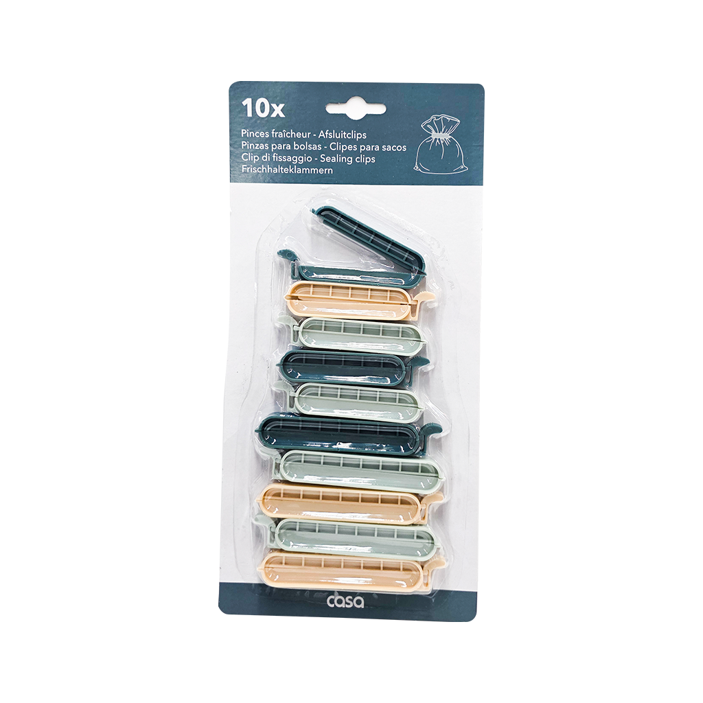 JUEGO DE 10 PCS D/ PINZAS PARA