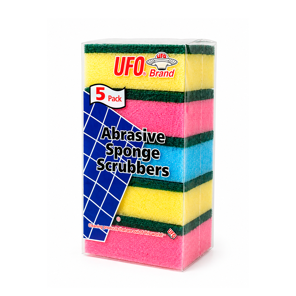 UFO PASTES C/ESPONJA 5 PCS.