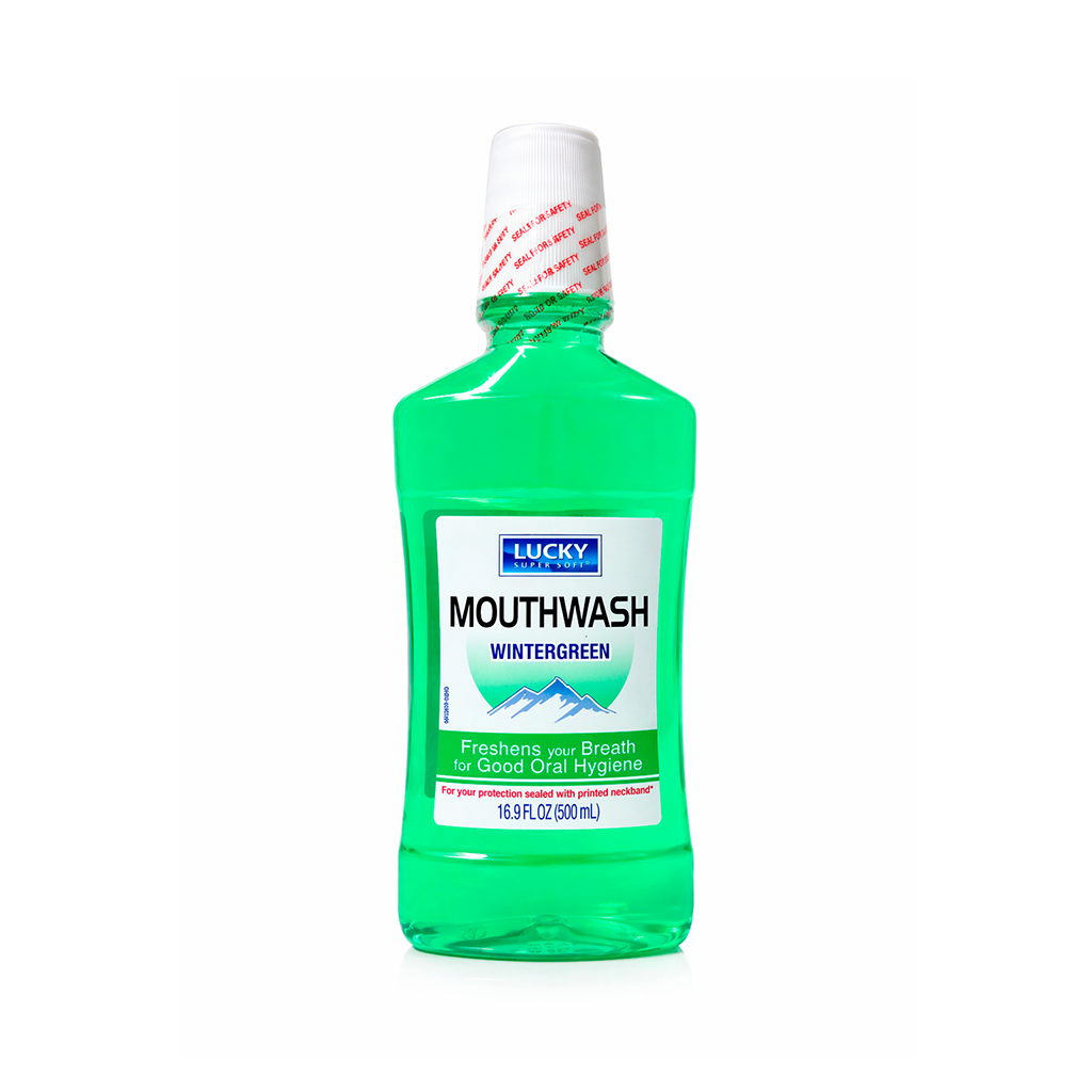 LUCKY ENJUAGUE BUCAL VERDE INV
